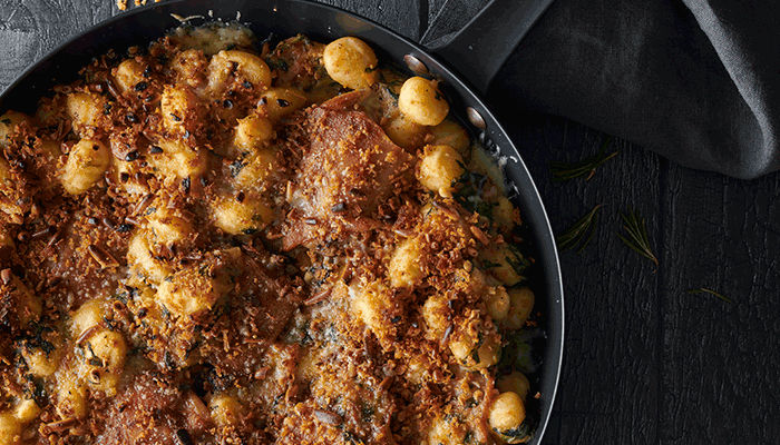 Truffled chicken gnocchi